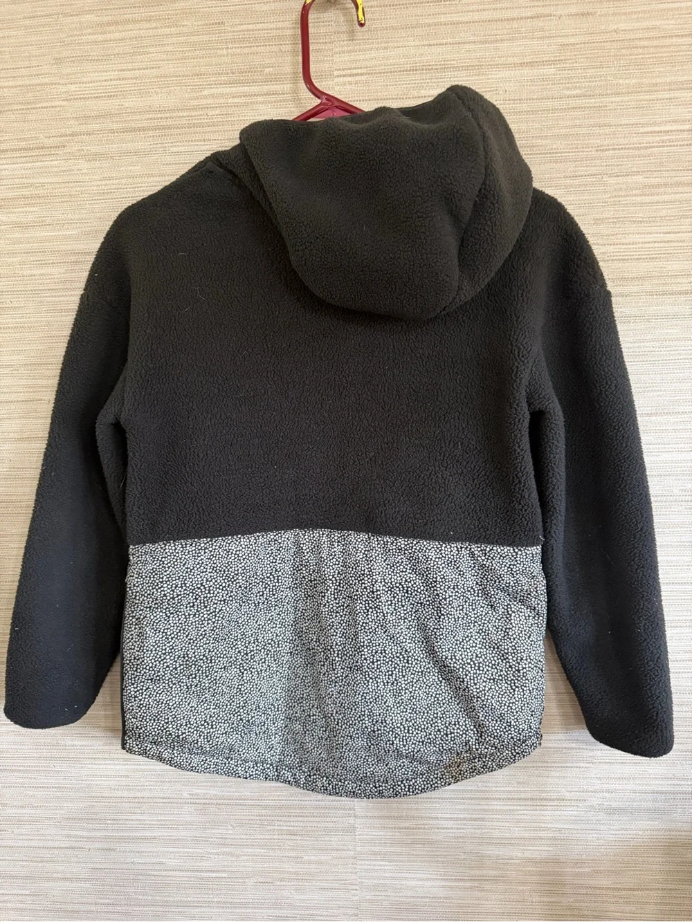 The North Face Girls Fleece Pullover Hoodie jacket Cowl Neck 10/12
